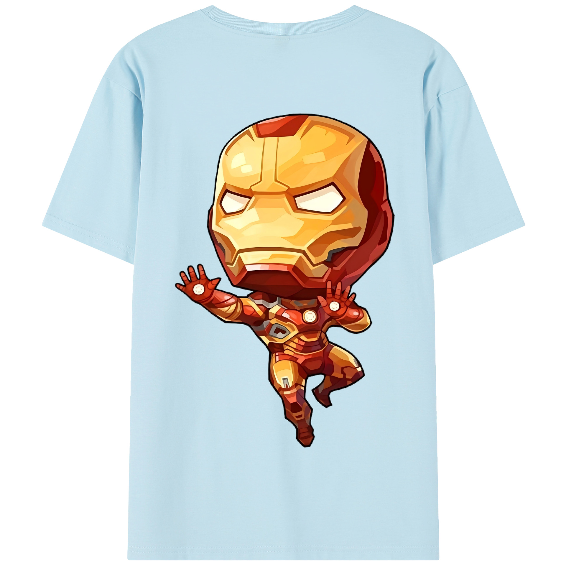 （画像用） アベンジャーズ The Avengers 綿100％半袖Tシャツ（背面プリント）